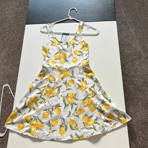 Lemon mini dress